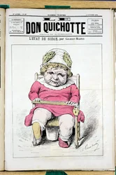 Cover of Le Don Quixote, number 67, Satirical in Colours