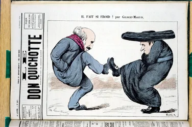 Cover of Le Don Quixote, number 287, Satirical in Colors