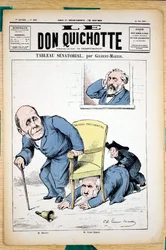Cover of The Don Quixote, number 309, Satirical in Colors