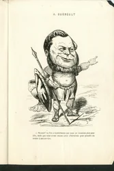 Illustration by Charles Gilbert-Martin (1839-1905) in Contemporary Grimaces