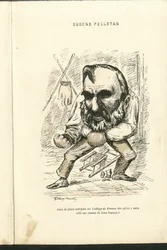 Illustration by Charles Gilbert-Martin (1839-1905) in Contemporary Grimaces