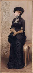 Woman with Gloves, known as The Parisian