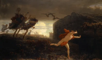 Pentheus Pursued by the Maenads, 1864