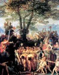 The Helvetians Force the Romans to Pass Under the Yoke