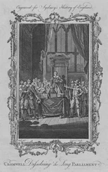 Cromwell dissolving the Long Parliament, 1773
