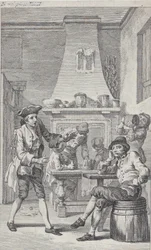 Frontispiece to Tobias Smollett