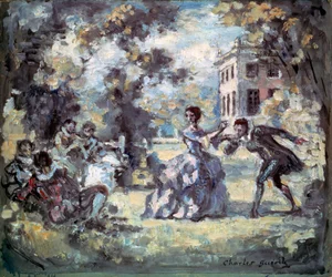 Amorous Scene