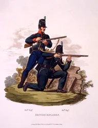 Uniform of British Riflemen (60th and 95th Regiments), from 