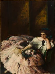 Souvenir of an International Ball Portrait of Miss Kathleen Bruce