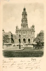 Postcard/Church of the Holy Trinity/Paris/Seine/Ile de France/France