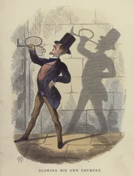 Blowing His Own Trumpet