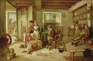 Hospital for Wounded Soldiers Come Home from Egypt