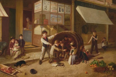 Mischief Outside the Grocer