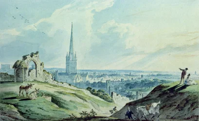A View of Norwich, from Mouseshold Hill, Near the Ruins of Ketts Castle
