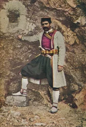 A Montenegrin in Holiday Costume, c. 1913