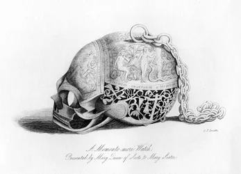 Memento-Mori Watch Presented by Mary Queen of Scots to Mary Seaton, 16th Century