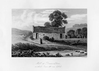 Mill at Bannockburn, in Which James III of Scotland Was Killed in 1488, 1840