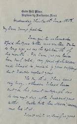 Letter to Francis G. Waugh