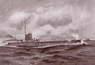 A Submarine on the Surface