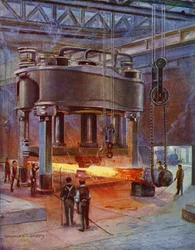 Forging a Propeller Shaft for an Ocean Liner