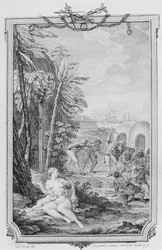 Allegory of Nature, Engraved by Charles Gaucher