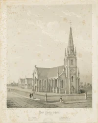 Burton-upon-Trent - Christ Church and Schools