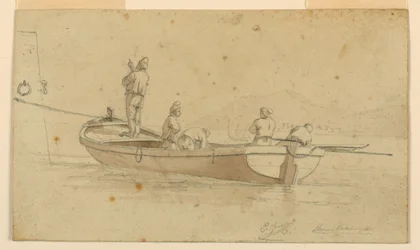 Fishing Boat at Italian Lake