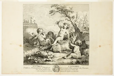 Autumn, Plate Three from 