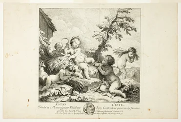 Summer, plate two from The Four Seasons