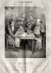 Scenes of Manners: How One Dines in Paris. Dinners at Twenty-Five Sous. Three Plates of the Traiteur