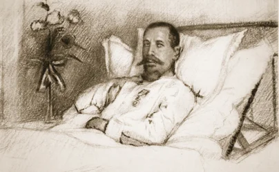 General Gouraud in Hospital in Paris