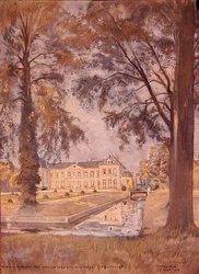 Chateau de Bombon, near Melun, France, 7th August 1918
