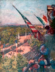 Grand Victory Parade, Avenue de la Grande Armée, Paris, France