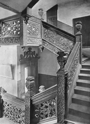 A Staircase of Elaborate Strapwork
