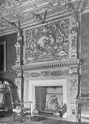Boston House: The Drawing Room Chimney Piece
