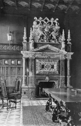 Chimney-Piece in the Reception-Room