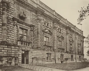The Castle, Nottingham, the East Front