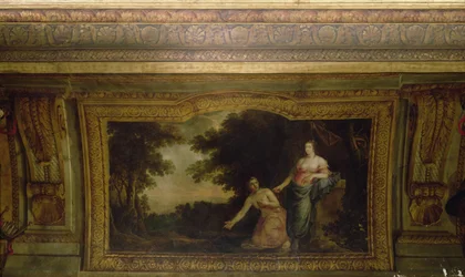 Ceiling of the Hôtel La Rivière (detail)