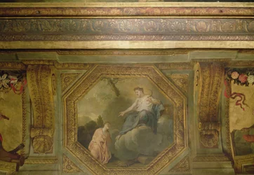 Ceiling of the Hôtel La Rivière (detail)