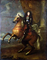 Equestrian Portrait of Louis XIV (1638-1715) c.1668