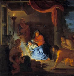 The Adoration of the Shepherds (Detail)