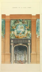 Project for the Hotel of Prince Georges Bibesco