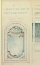 Project for the Hotel of Prince Georges Bibesco