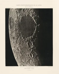 Photographic Chart of the Moon, plate VII, February 23