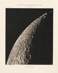 Photographic Chart of the Moon, plate VI