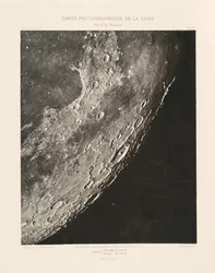Photographic Chart of the Moon, plate XVI, December 20