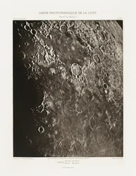 Photographic Chart of the Moon, plate XX.A