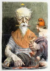 Caricature Depicting Henri Brisson