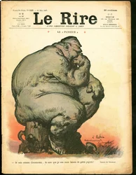 Cover of "Le Lire", Satirical in Colors