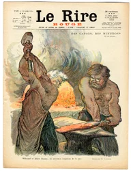 Cover of The Red Laughter, number 37, Satirical in Colors
